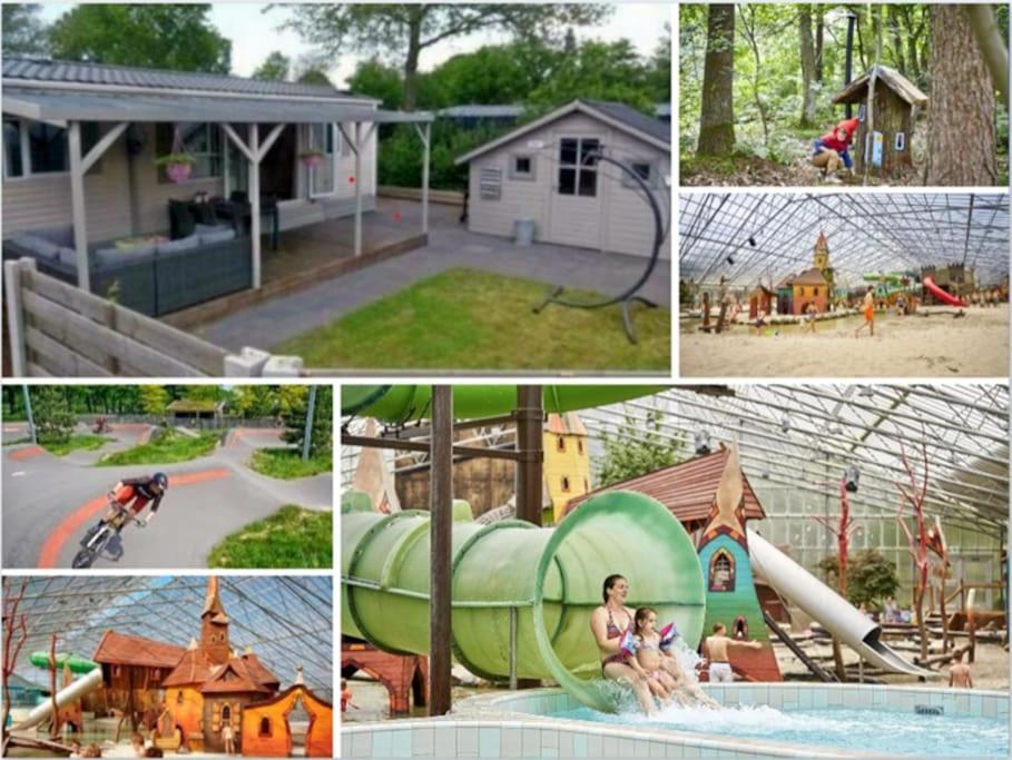 Chalet Te Huur Op *****Camping Terspegelt 4 Personen Eersel Dış mekan fotoğraf