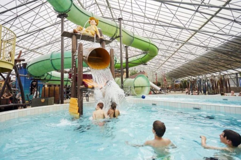 Chalet Te Huur Op *****Camping Terspegelt 4 Personen Eersel Dış mekan fotoğraf