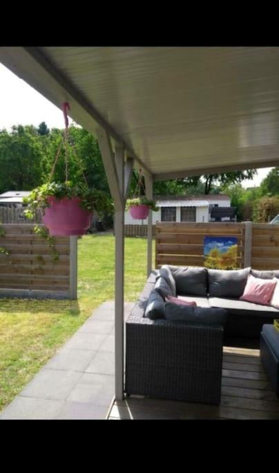 Chalet Te Huur Op *****Camping Terspegelt 4 Personen Eersel Dış mekan fotoğraf